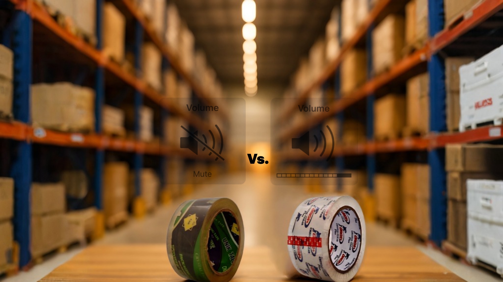 تفاوت چسب بی‌ صدا و معمولی چیست؟ راهنمای انتخاب بهترین نوار چسب برای بسته‌ بندی حرفه‌ ای